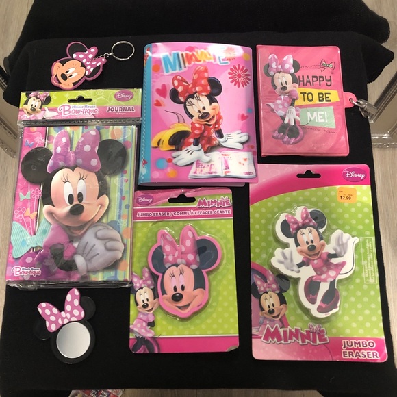 NEW IN PACKAGE 18 PIECE MINNIE MOUSE GOODIE BUNDLE - Picture 2 of 8